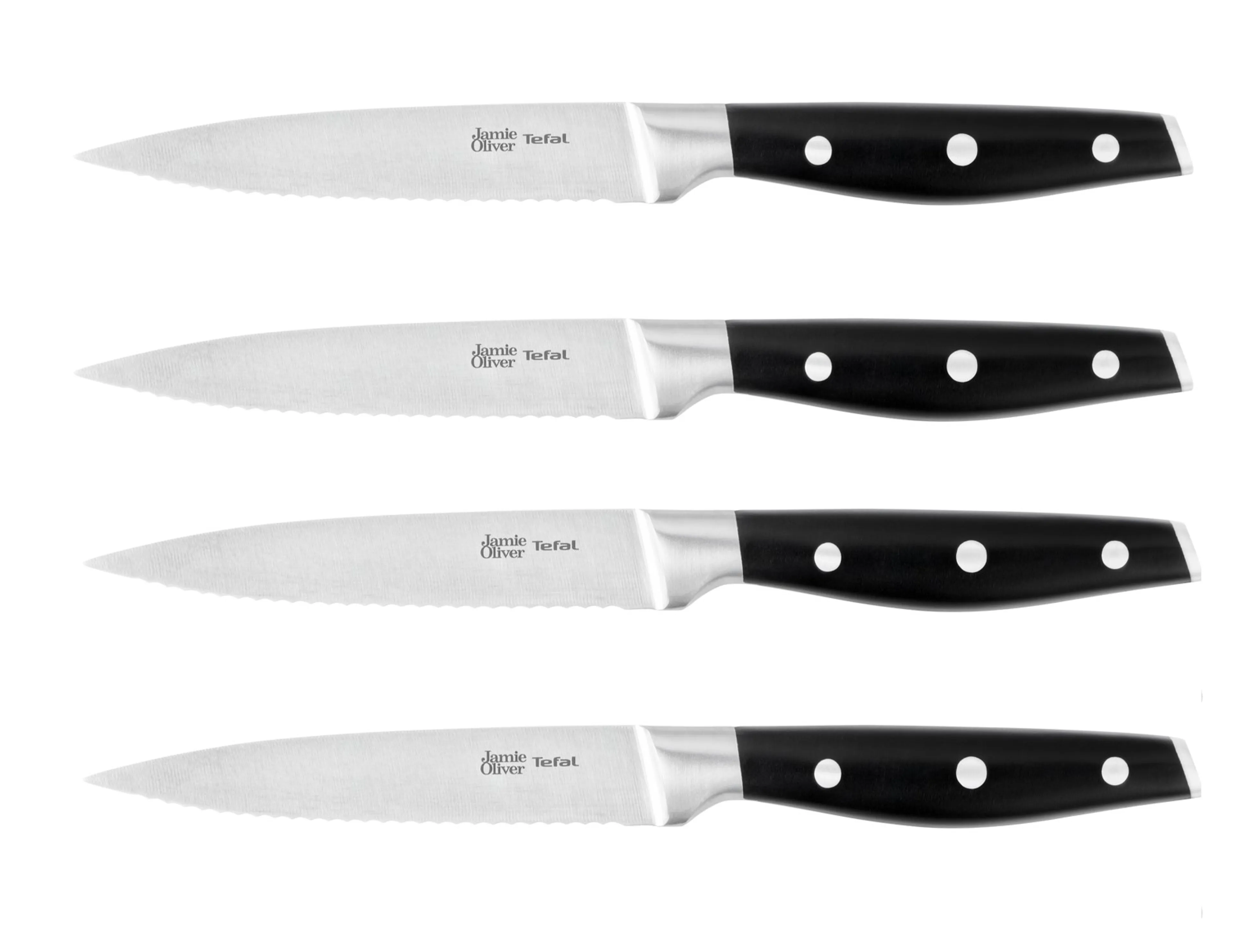 Набор ножей для стейка Tefal 4 предмета Jamie Oliver 12 cм K2670849