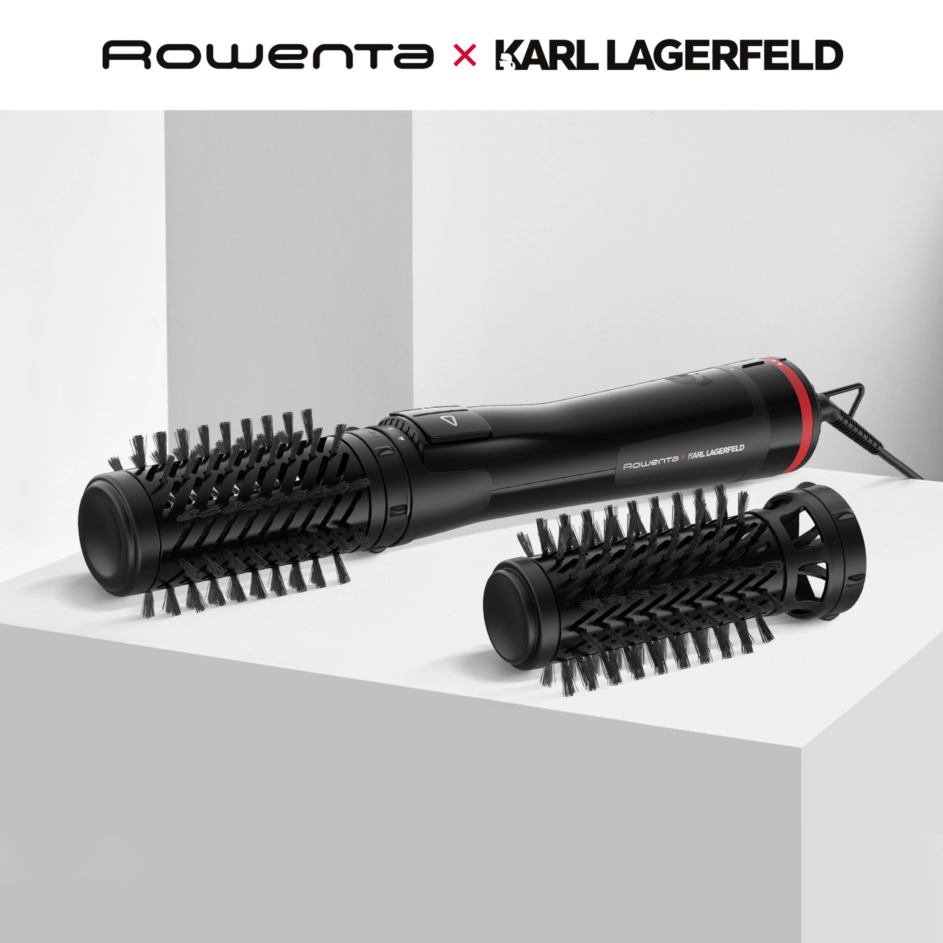 Фен-щетка Rowenta Karl Lagerfeld CF952LF0