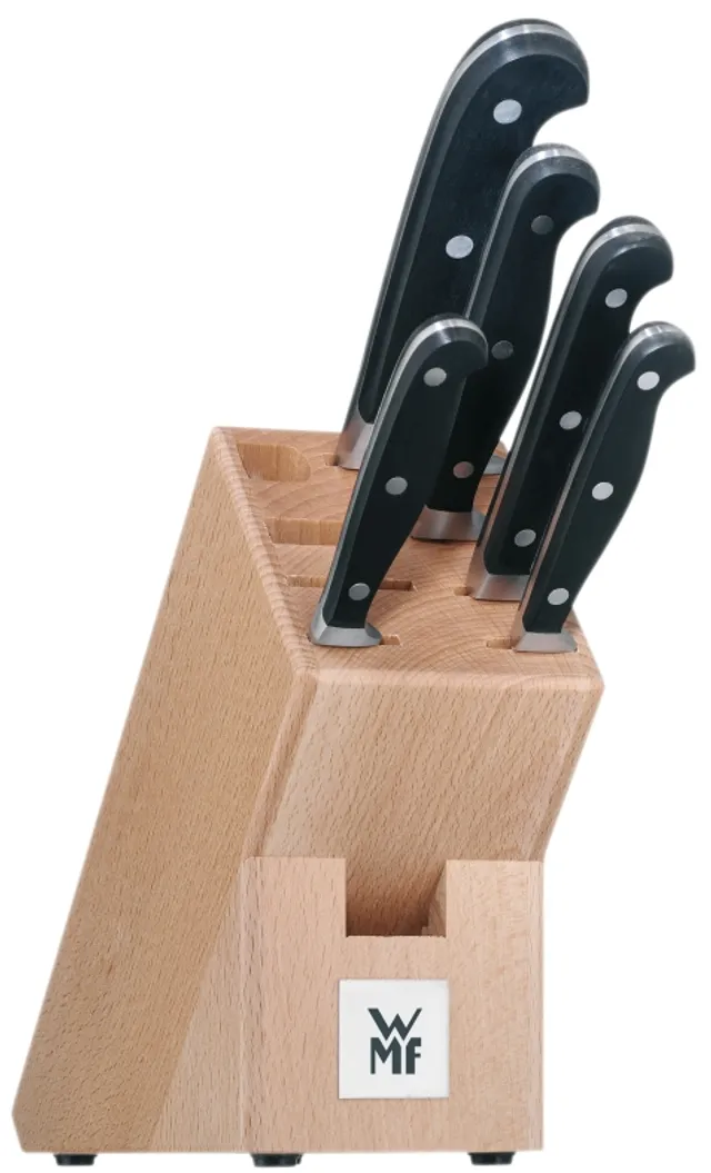 Блок с ножами WMF Spitzenklasse Plus 5 предметов 8/12/14/20/20 см